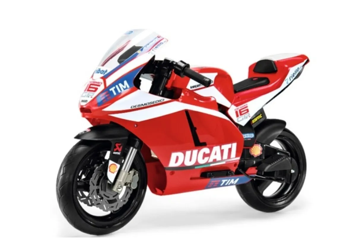 Free Delivery - Kids Ducati Motor Bike - Image 3