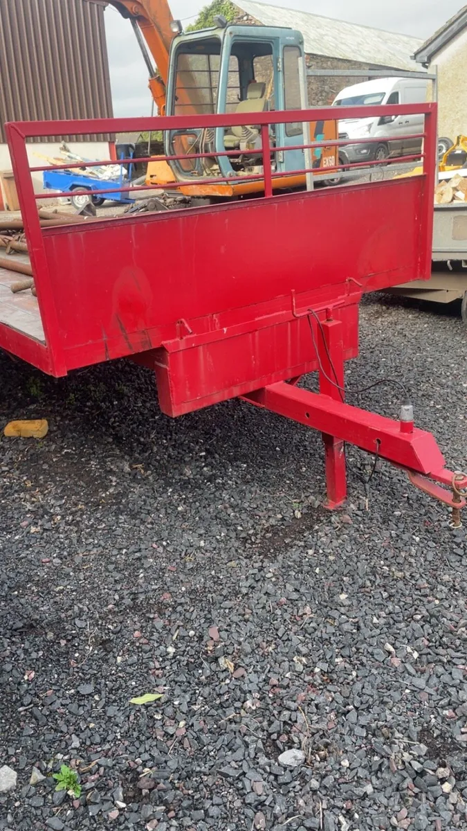 Flat bed trailer - Image 2