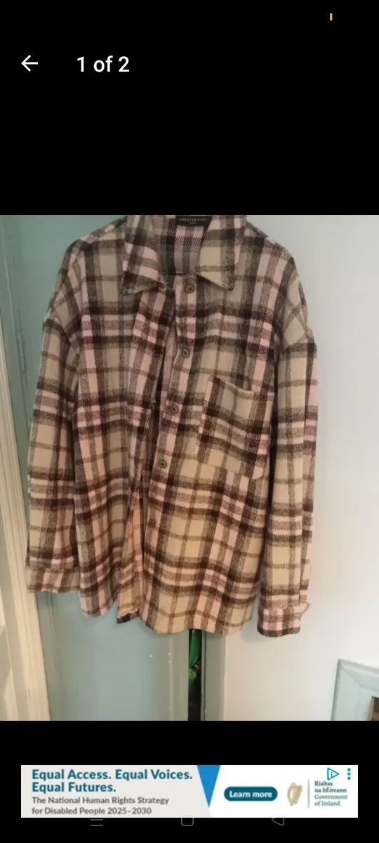 Ladies shacket size 10 - Image 1