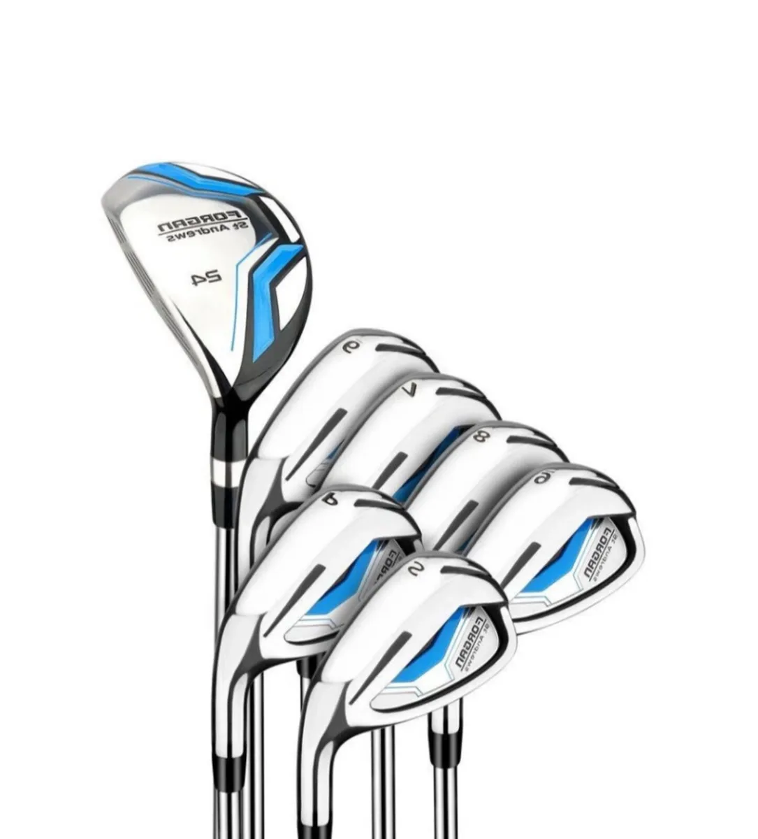 Forgan F200 Left Handed Golf Clubs Irons & 5wood