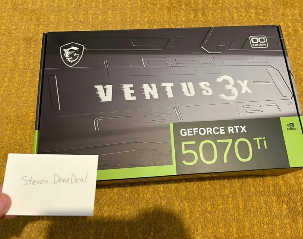 MSI RTX 5070 Ti Ventus 3X OC 16GB GDDR7 - Image 1