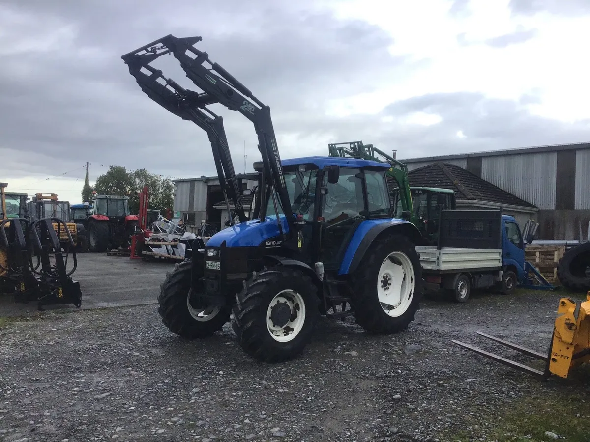 New Holland TS100 with Loader - Image 1