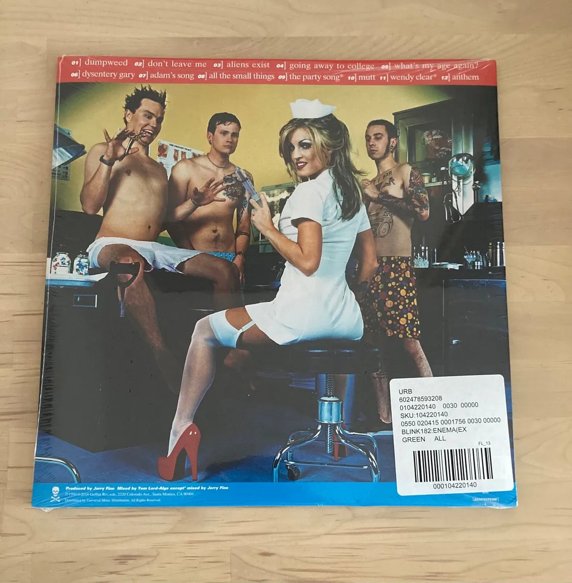 Blink 182 Enema of the State Ltd Ed Vinyl - New - Image 3