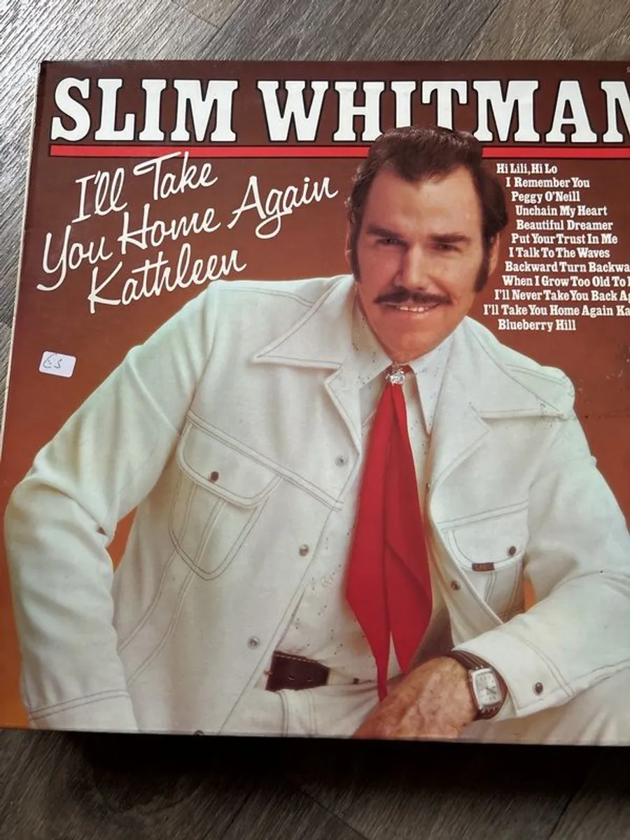 Slim Whitman Vinyl LPs - Image 2