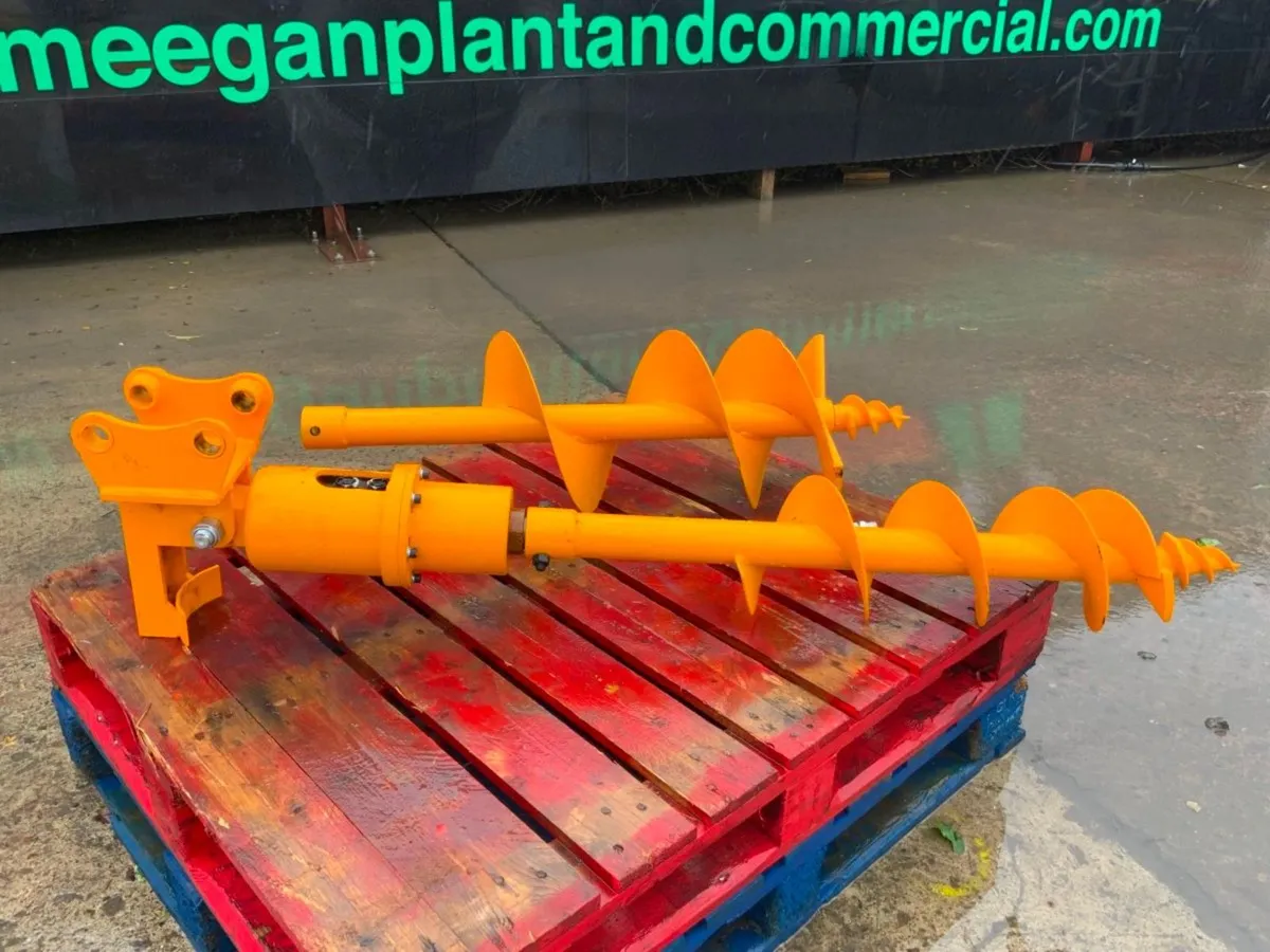 8" / 12" HYDRAULIC AUGER DRIVE..1.5 MINI DIGGER.. - Image 2