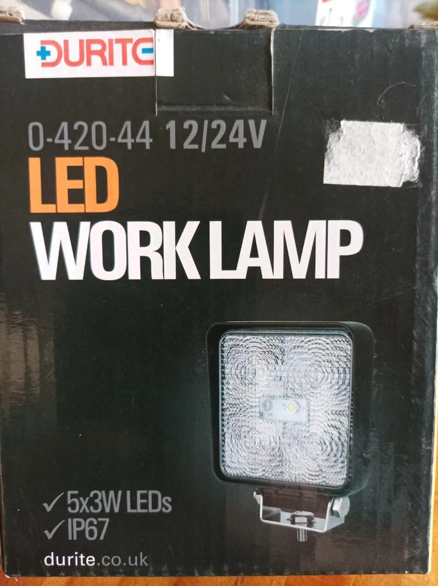 Led work lamp Tractor,Digger,Teleporter,lights - Image 1