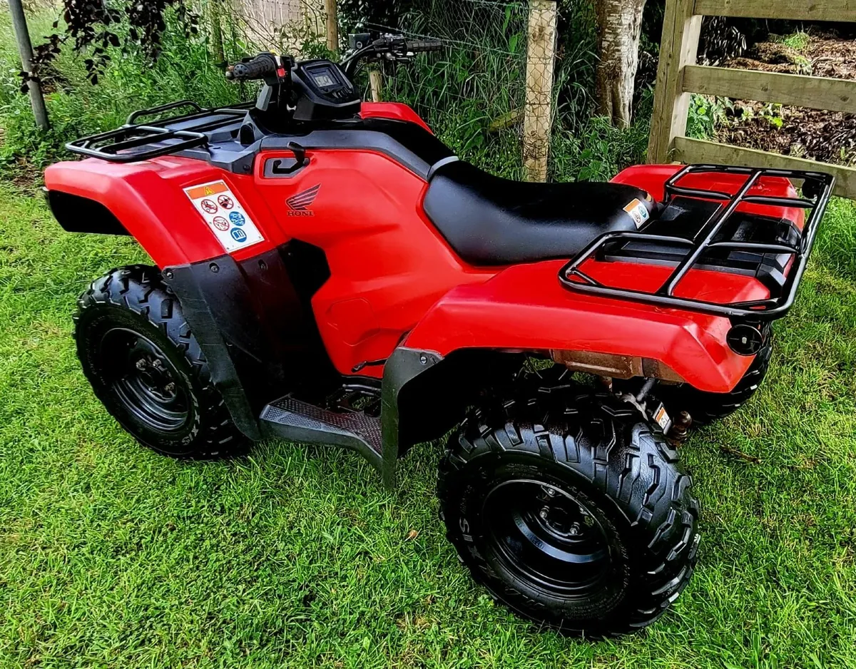 🍁 2019 Honda TRX420 Manual Shift Low Hours🍁 - Image 4