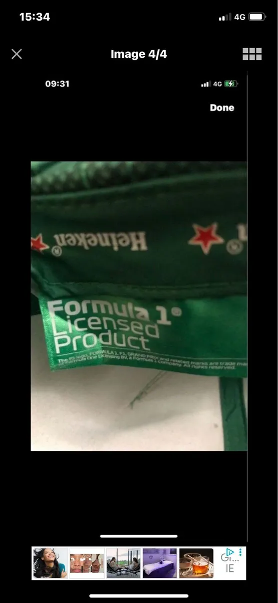 Formula 1 Heineken Cap - Image 4