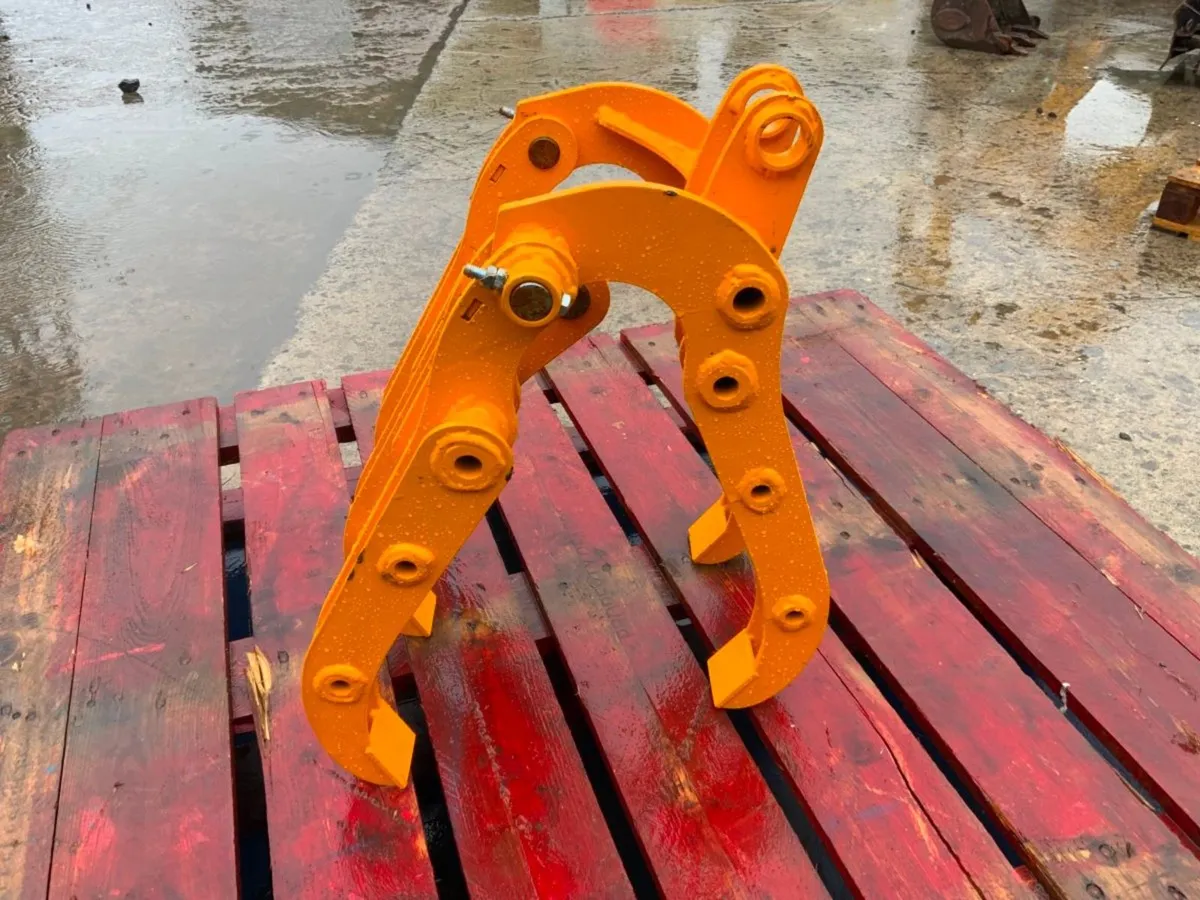 5 TYNE  MINI DIGGER MANUAL GRAPPLE.........530 - Image 4