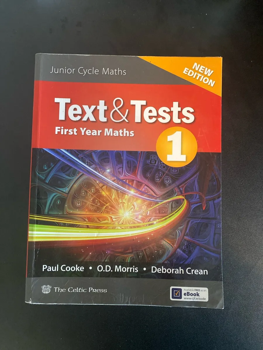 Text and tests 1. First year maths book