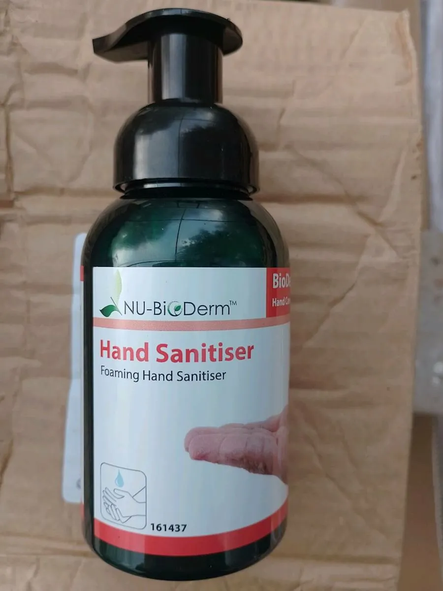 12 x 250ml Bioderm Hand sanitizer - Image 1