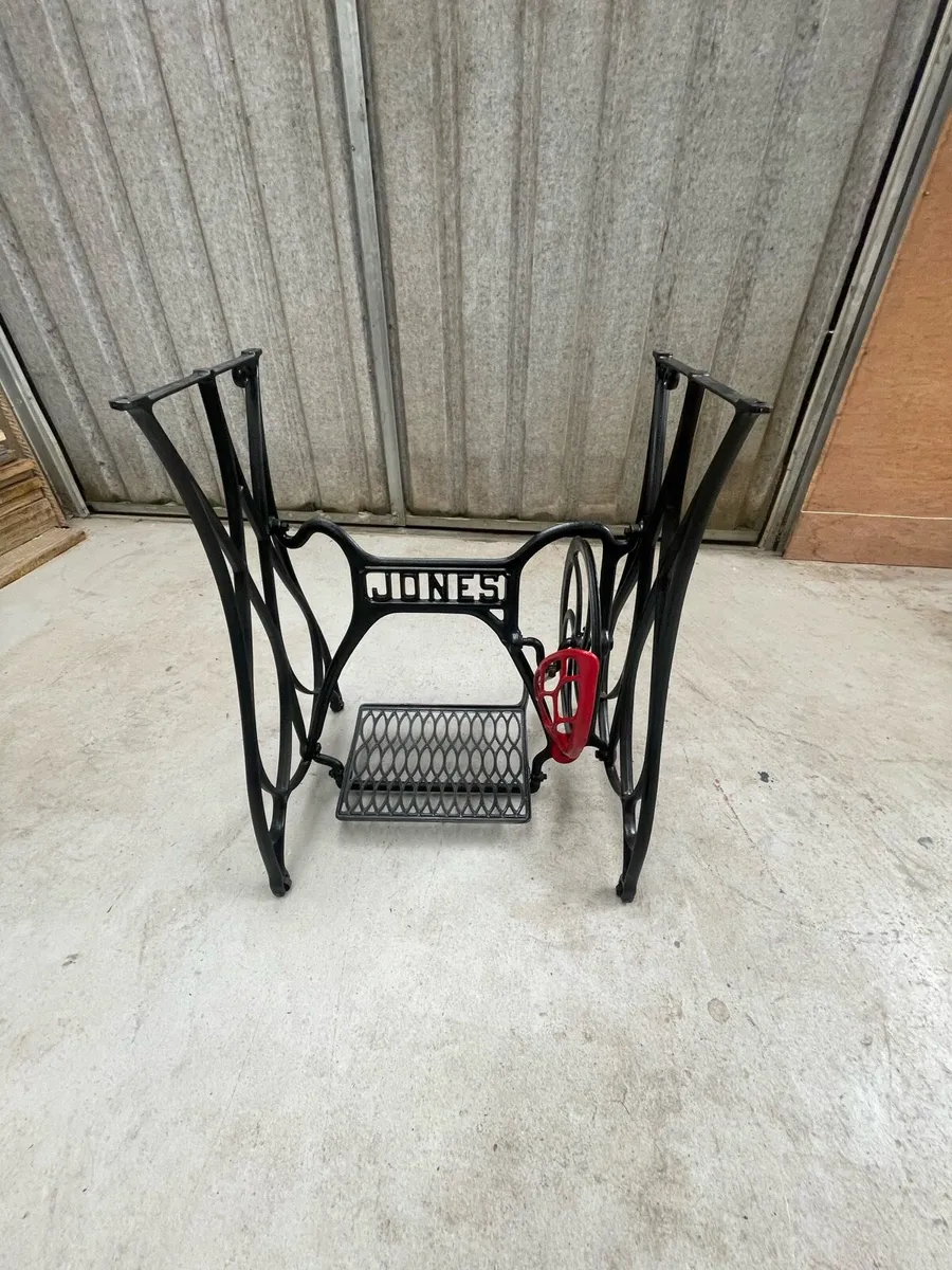 Jones sewing machine table
