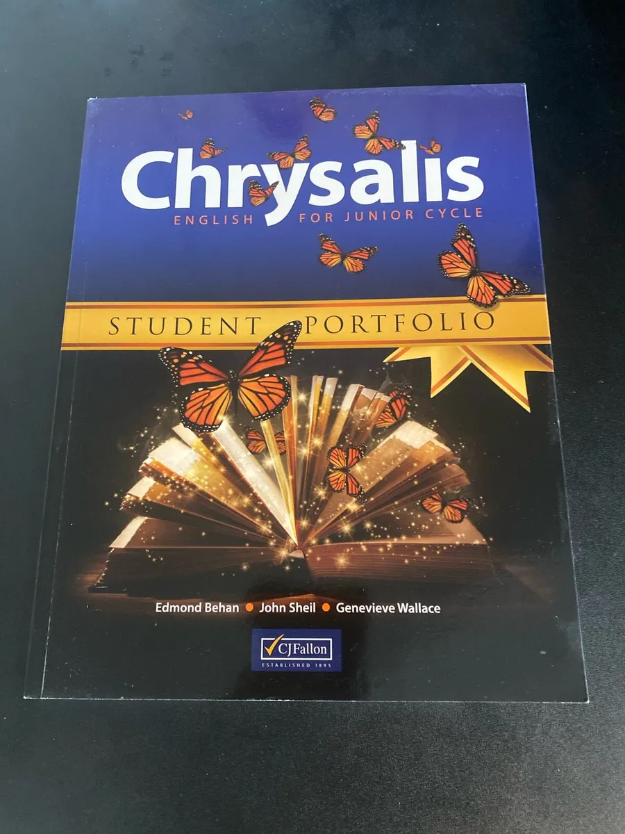Chrysalis. English junior cycle activity book!