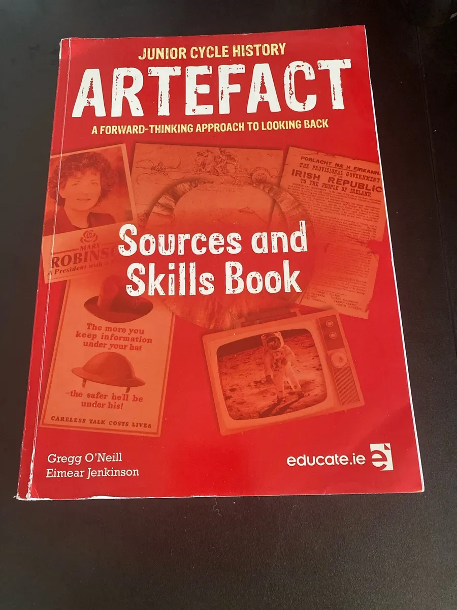 Artefact. Junior cycle history skills book!
