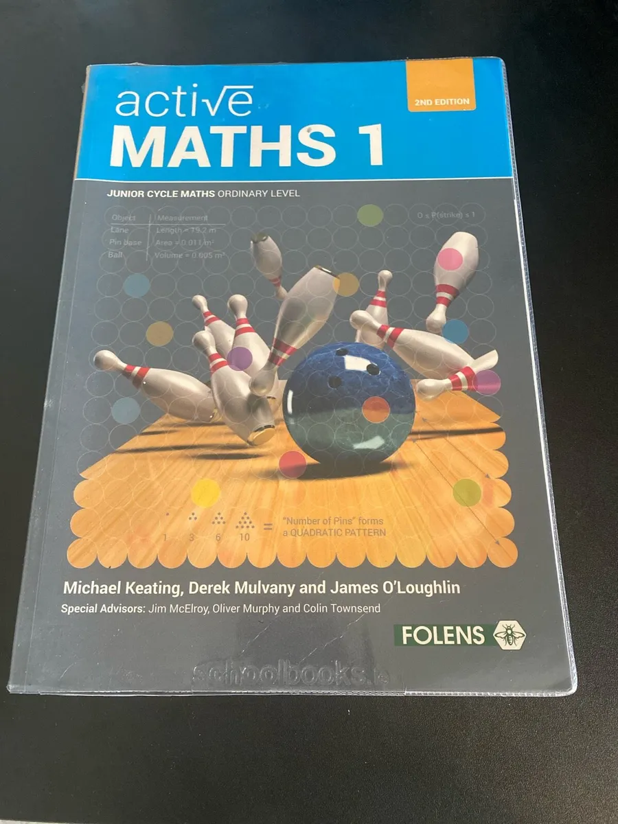 Active maths 1. Junior cycle maths ordinary level!