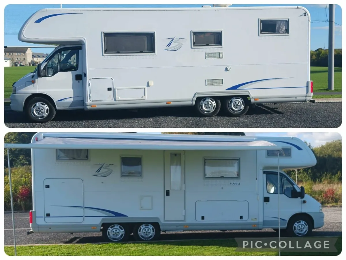 Fiat ducato burstnre ARGOS 747- late 2005 tag axle - Image 1