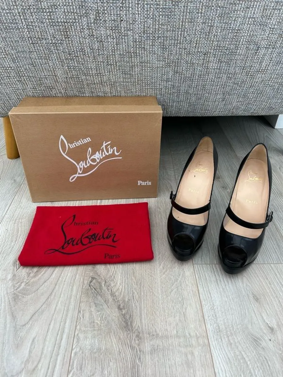 Christian Louboutin NoBarre 140 Jazz Calf - Image 1