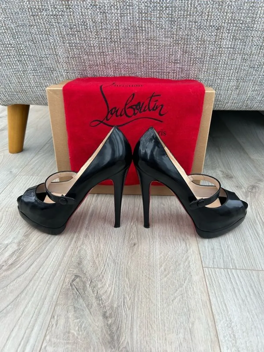 Christian Louboutin NoBarre 140 Jazz Calf - Image 2