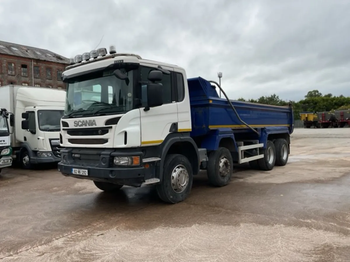 2016 Scania P450 8x4 Steel Tipper - Image 3