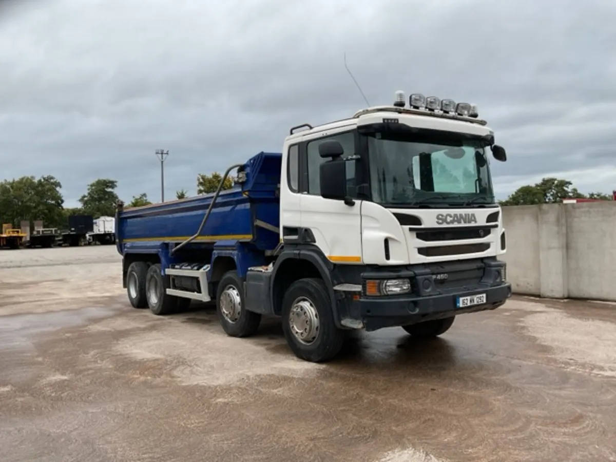 2016 Scania P450 8x4 Steel Tipper - Image 1