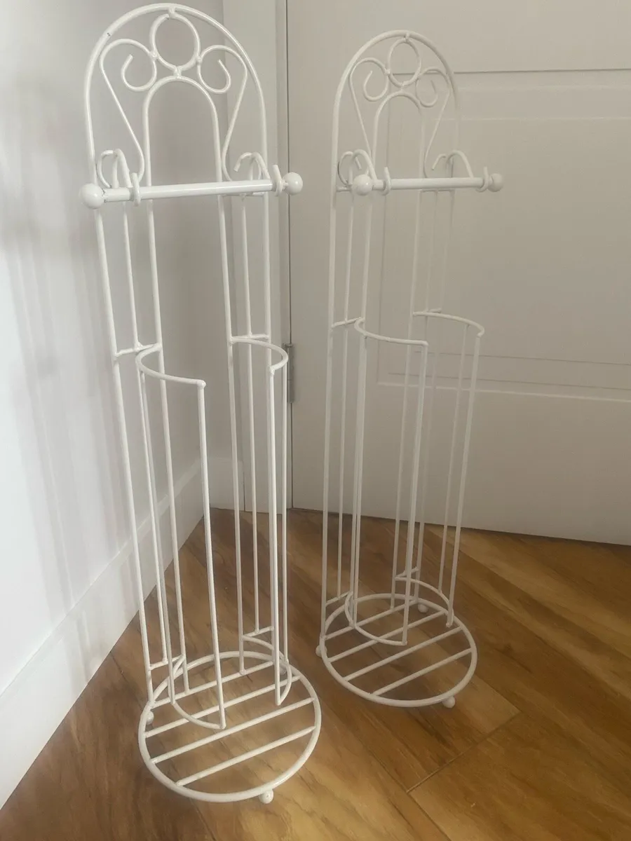 Bathroom Toilet Paper Stand - Pair - Image 1