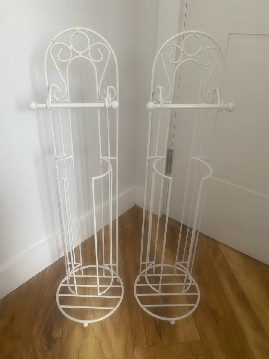 Bathroom Toilet Paper Stand - Pair - Image 2