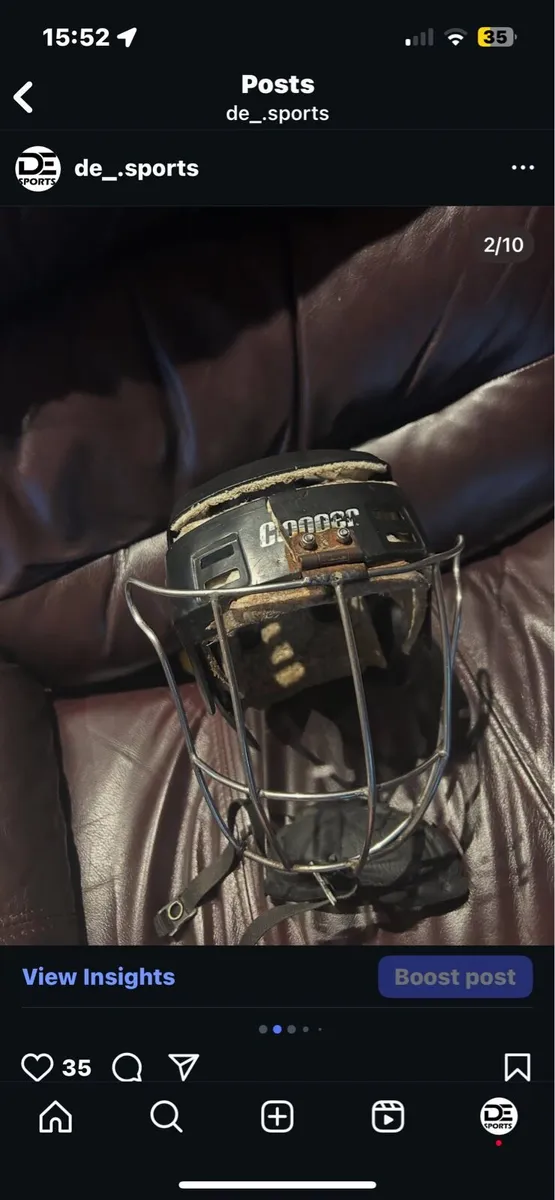 Cooper helmet repairs - Image 1