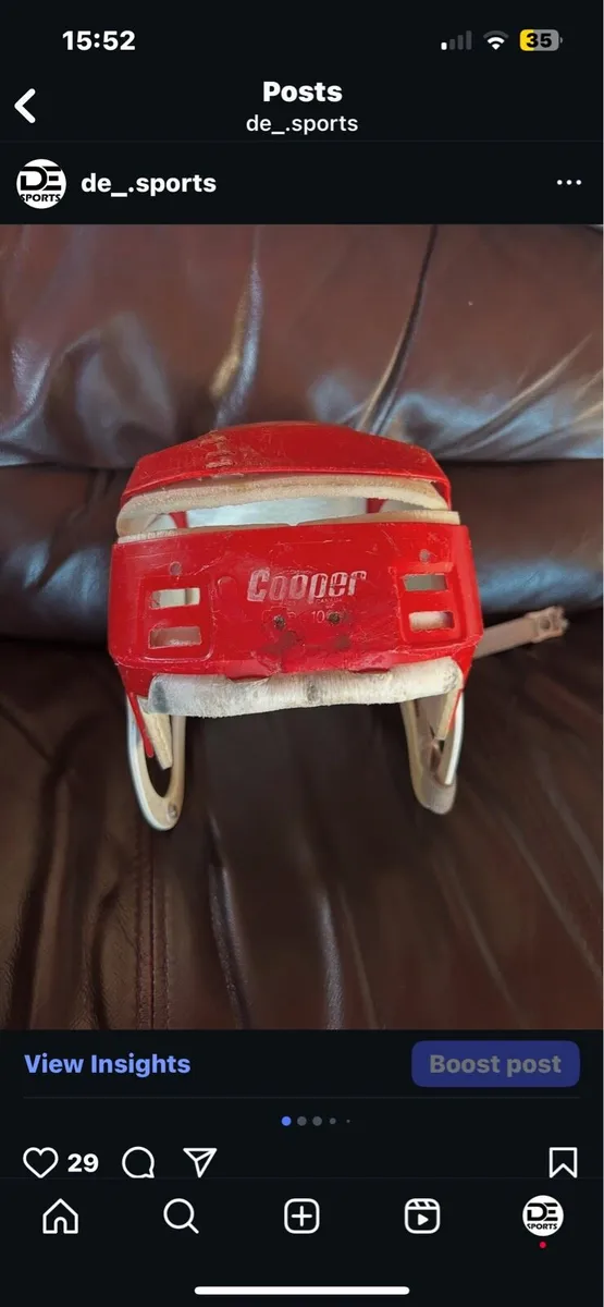 Cooper helmet repairs - Image 4