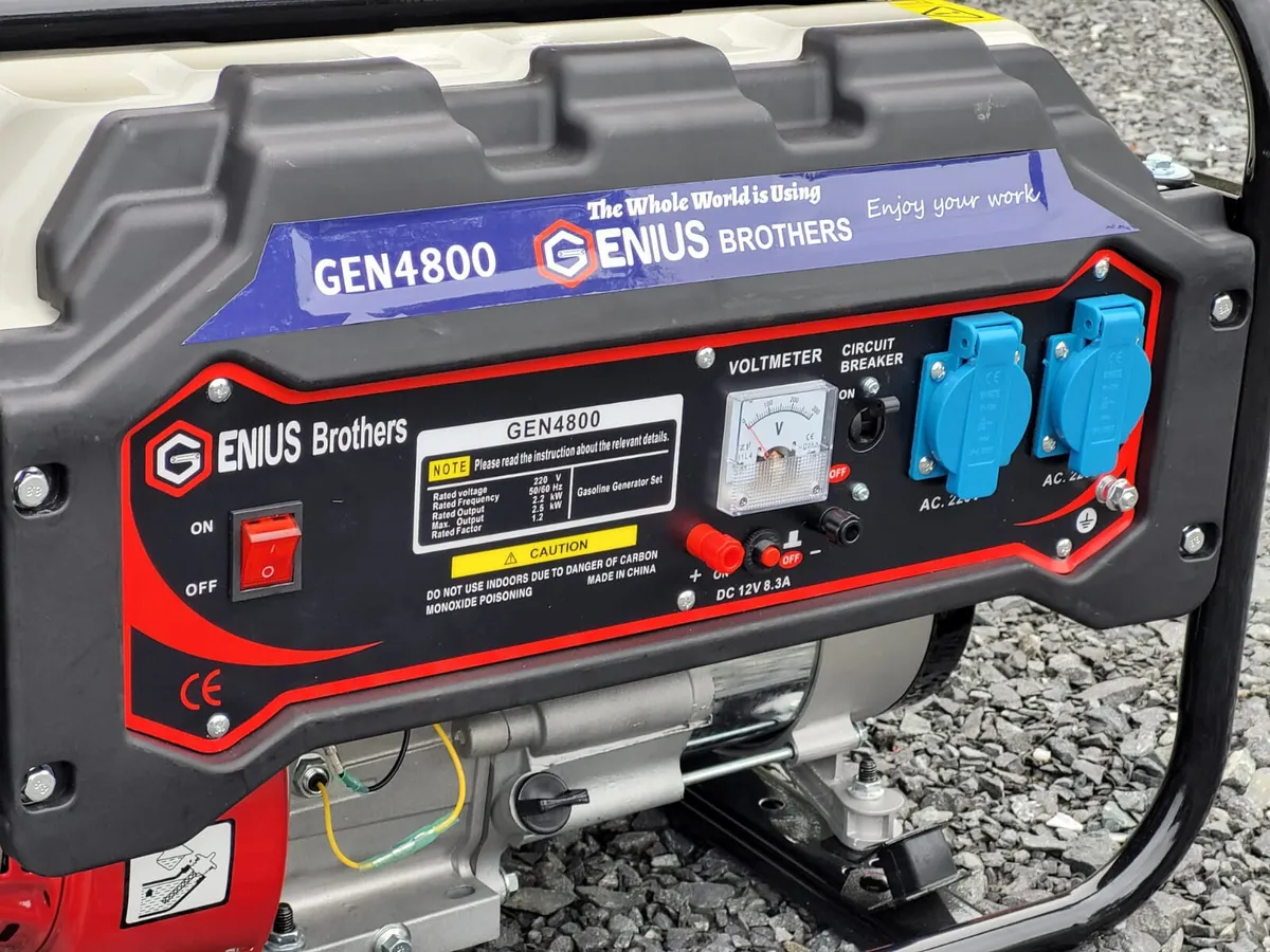 2.5 Kw Generator | Pull Start - Image 2