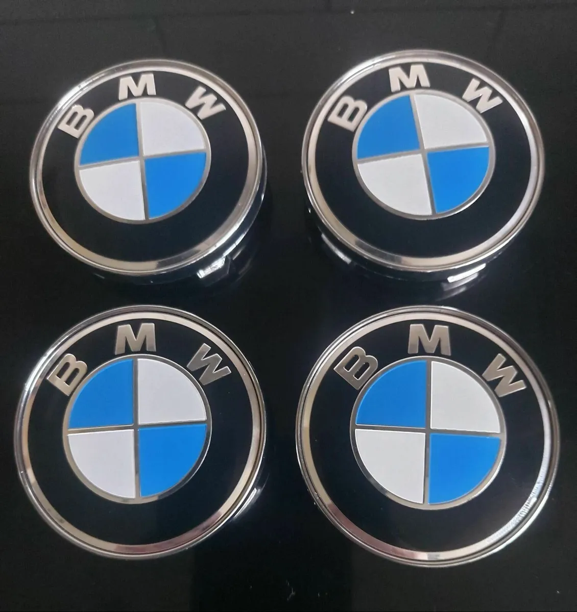 Hard To Get BMW 60mm Centre Caps - FREE POST - Image 1