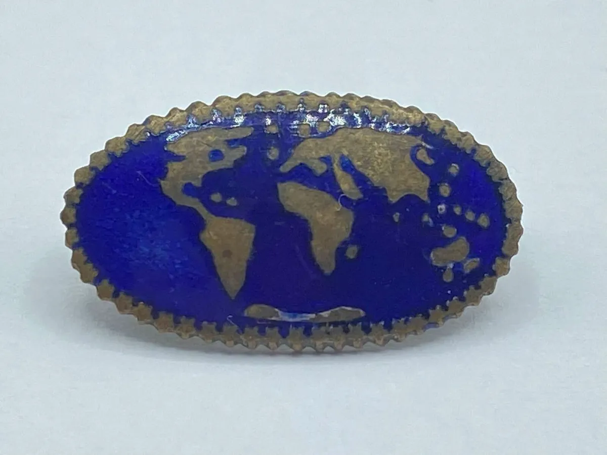 Vintage Antique (UN) United Nations (League) Badge - Image 1