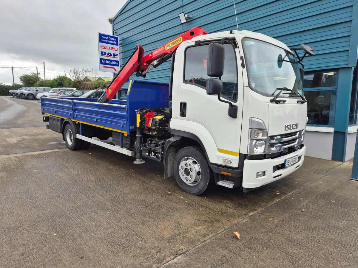 2025 ISUZU FFR 11TON DROPSIDE AND CRANE - Image 1