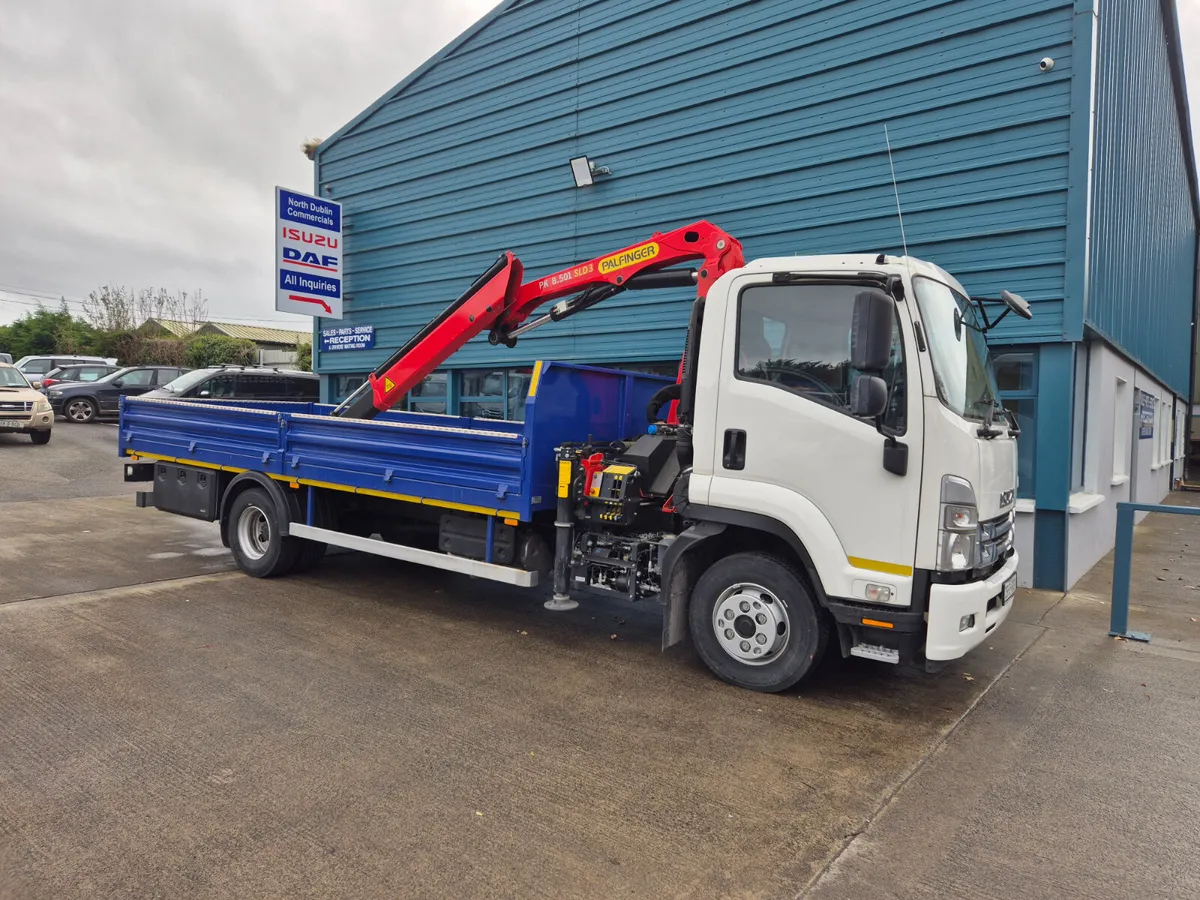 2025 ISUZU FFR 11TON DROPSIDE AND CRANE - Image 3