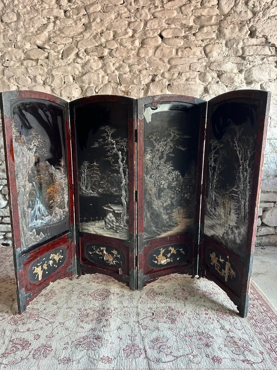 Folding Japanese Screen - Image 1