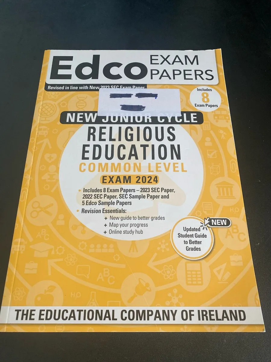 Junior cycle religion exam papers book (edco)