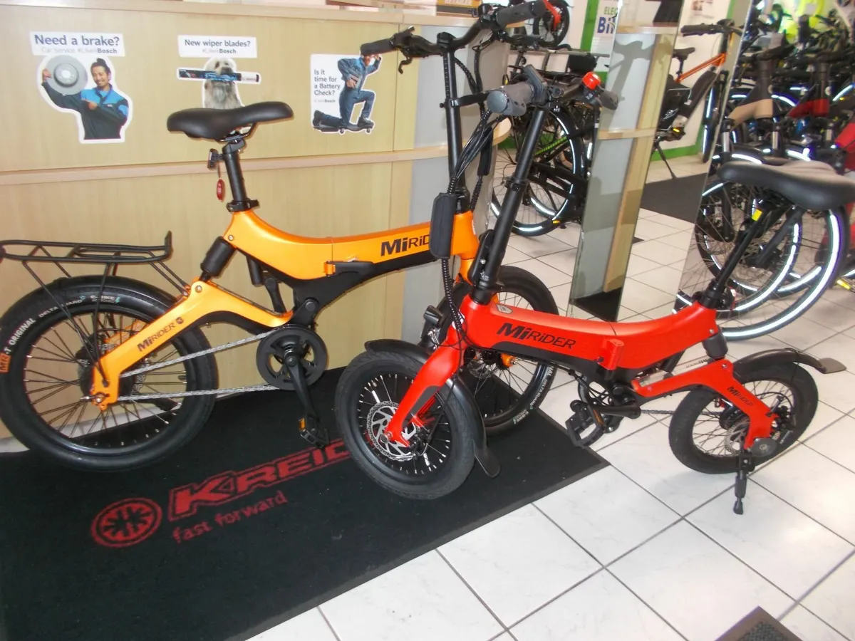 Mirider Folding e-Bikes - Fun and so portable! - Image 2