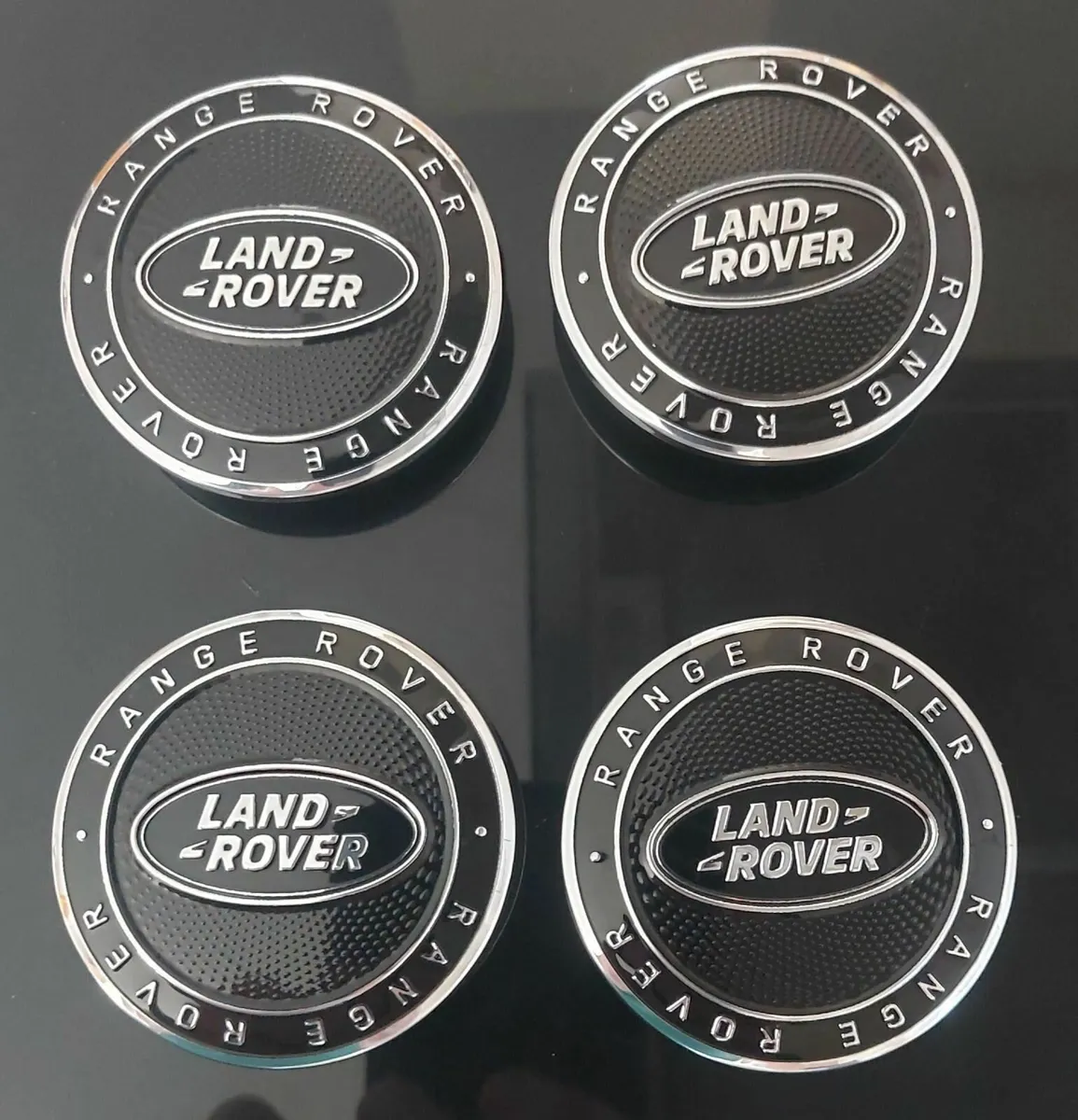4 x Land Rover 63mm Centre Caps - FREE POST - Image 1