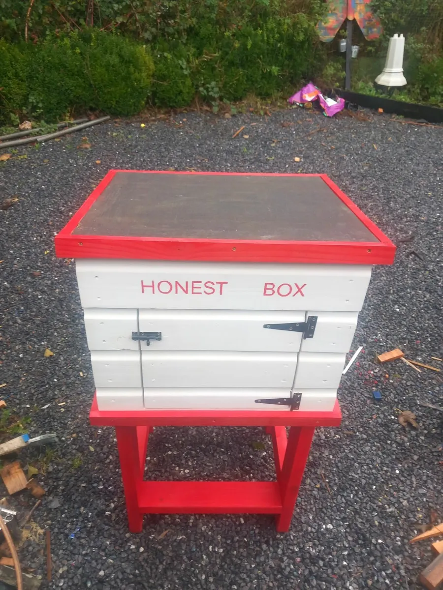 Honest box for selling eggs honey jam bread  etc - Image 3