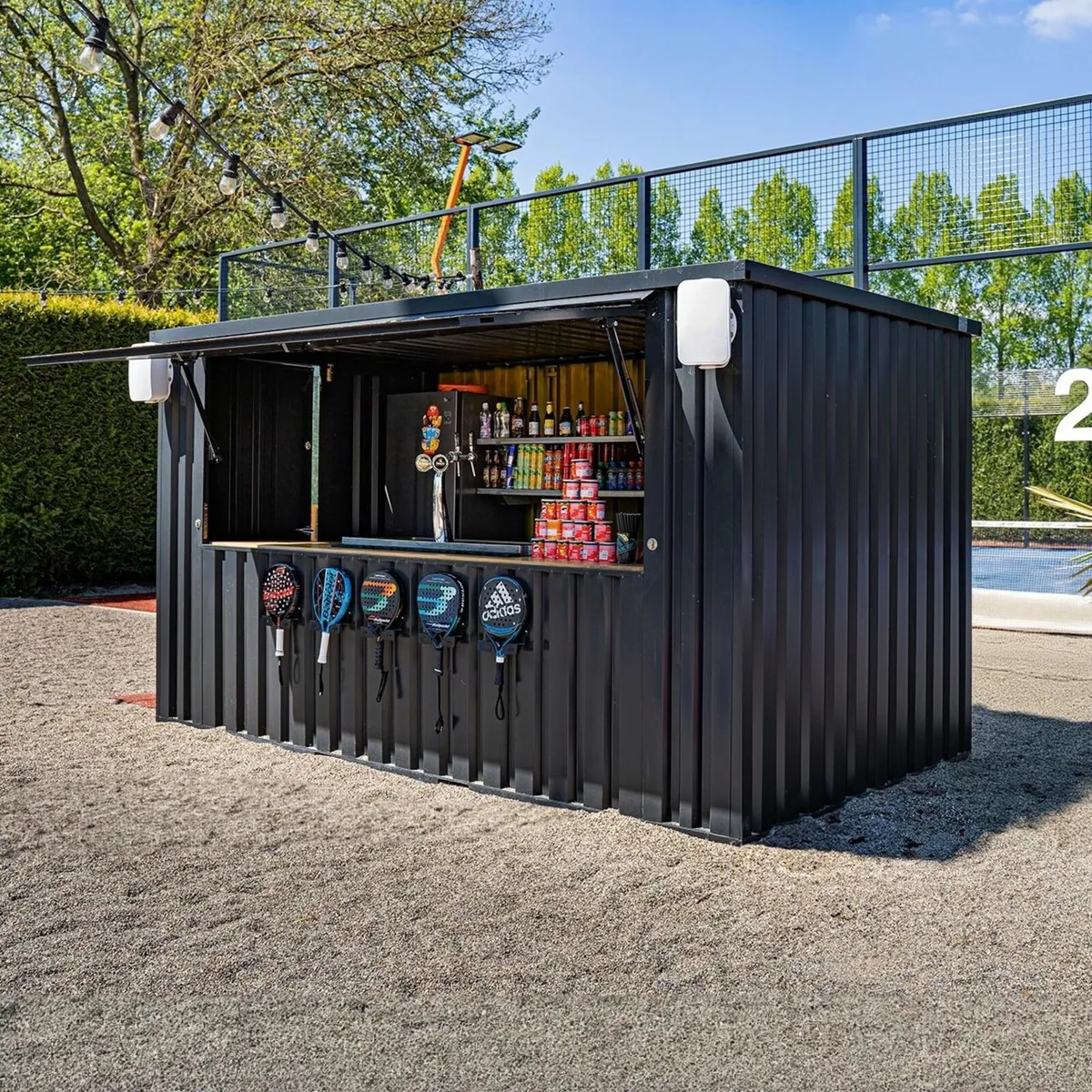 Bar Container RAL 7016 XL 4x2 meters - Image 3
