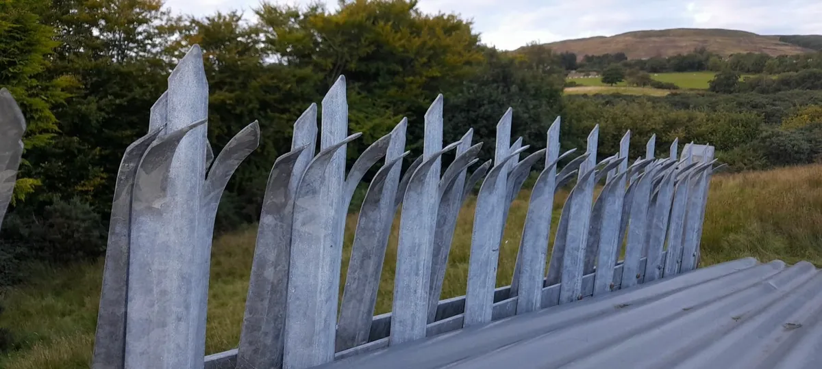 Large galvanised security gates Gates - Image 1