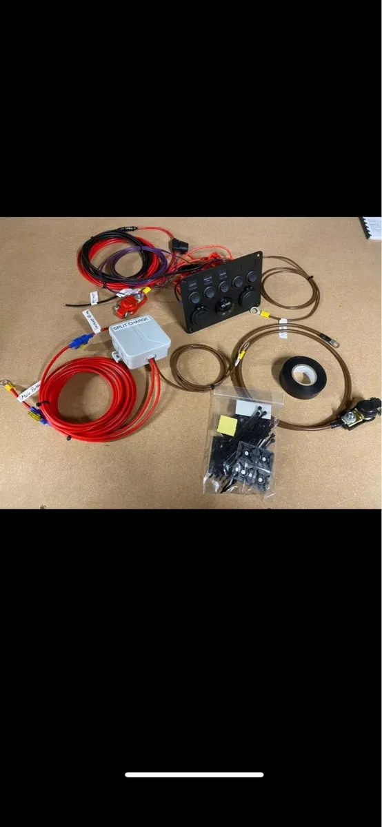 12v Pre Wired Camper Van Electrical Hook Up Kit