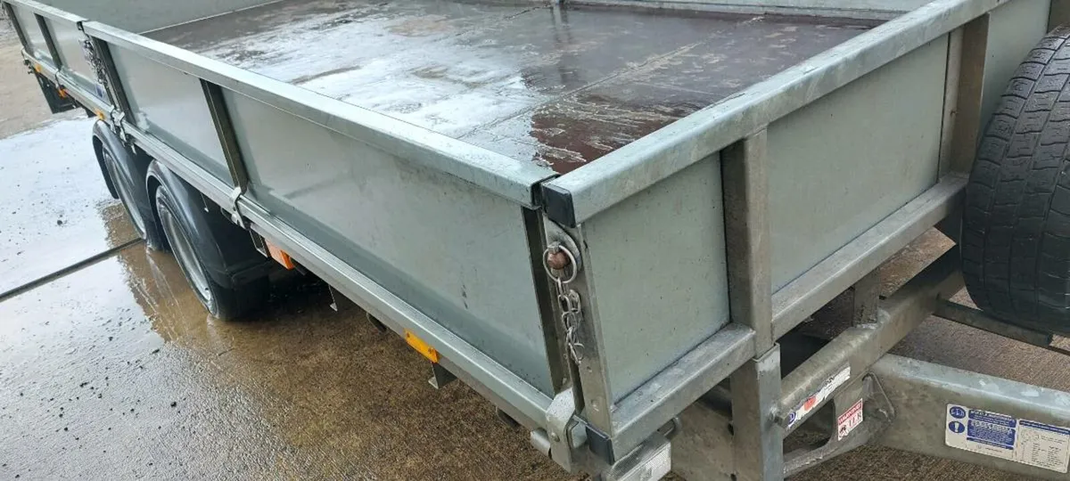 Ifor Williams 16x6'6 drop side trailer  2017 - Image 4