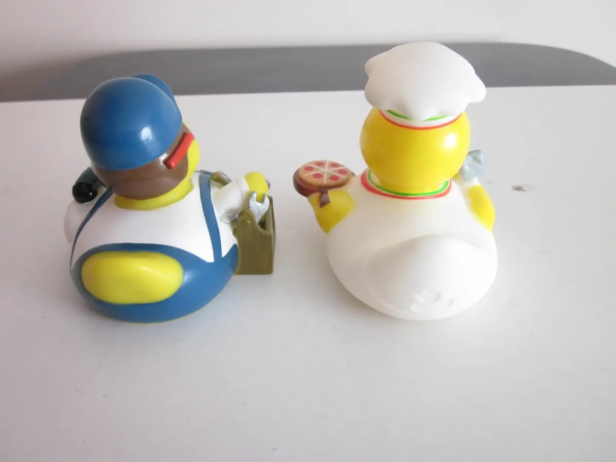 Repairman and Pizzaman Rubber Ducks - Image 3