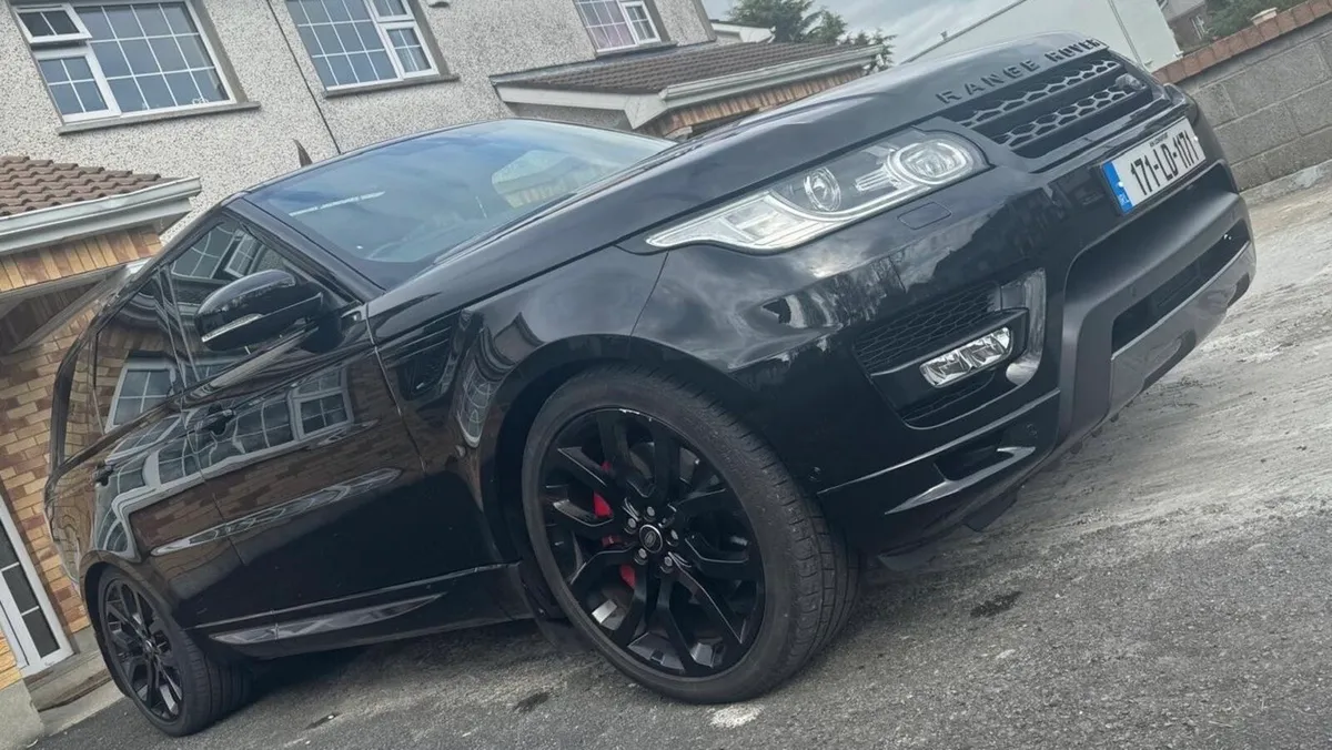 Land rang rover sport suv diesel black - Image 2
