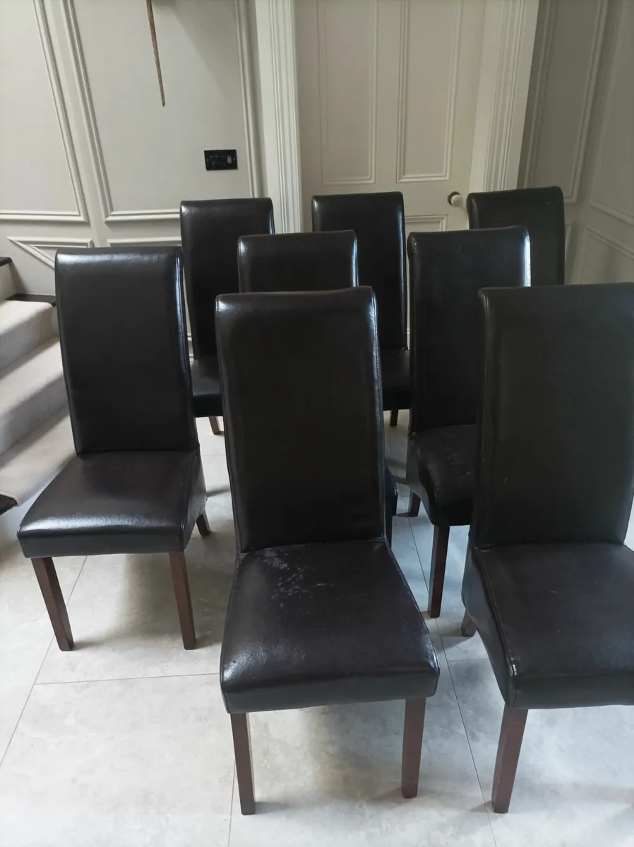 8 Dining Chairs for Sale - Image 3
