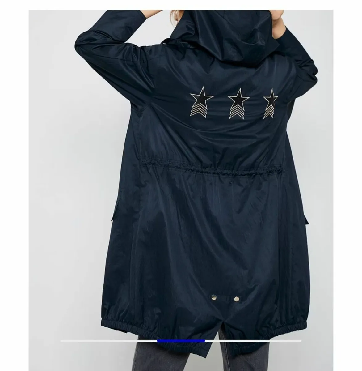 Mint Velet Parka Size 8 - Image 2
