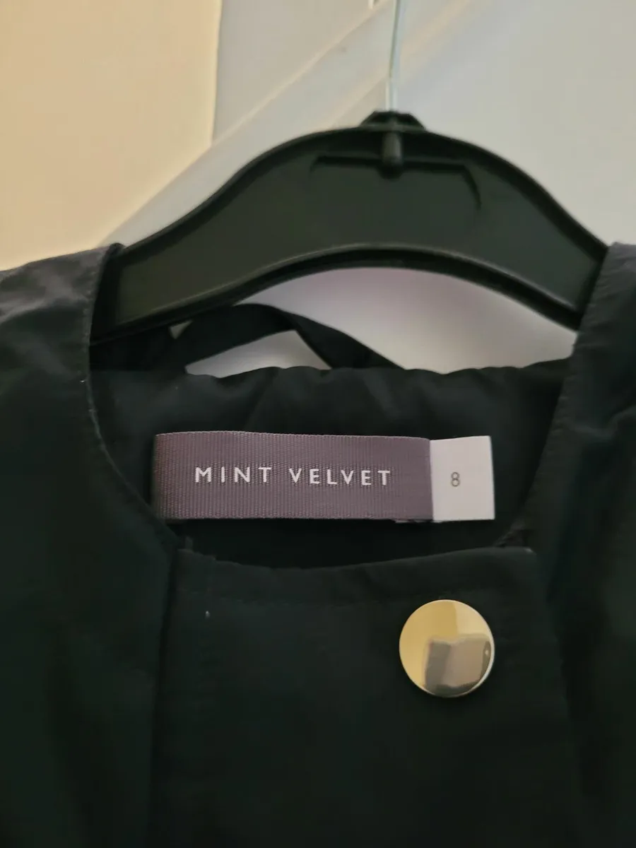 Mint Velet Parka Size 8 - Image 4