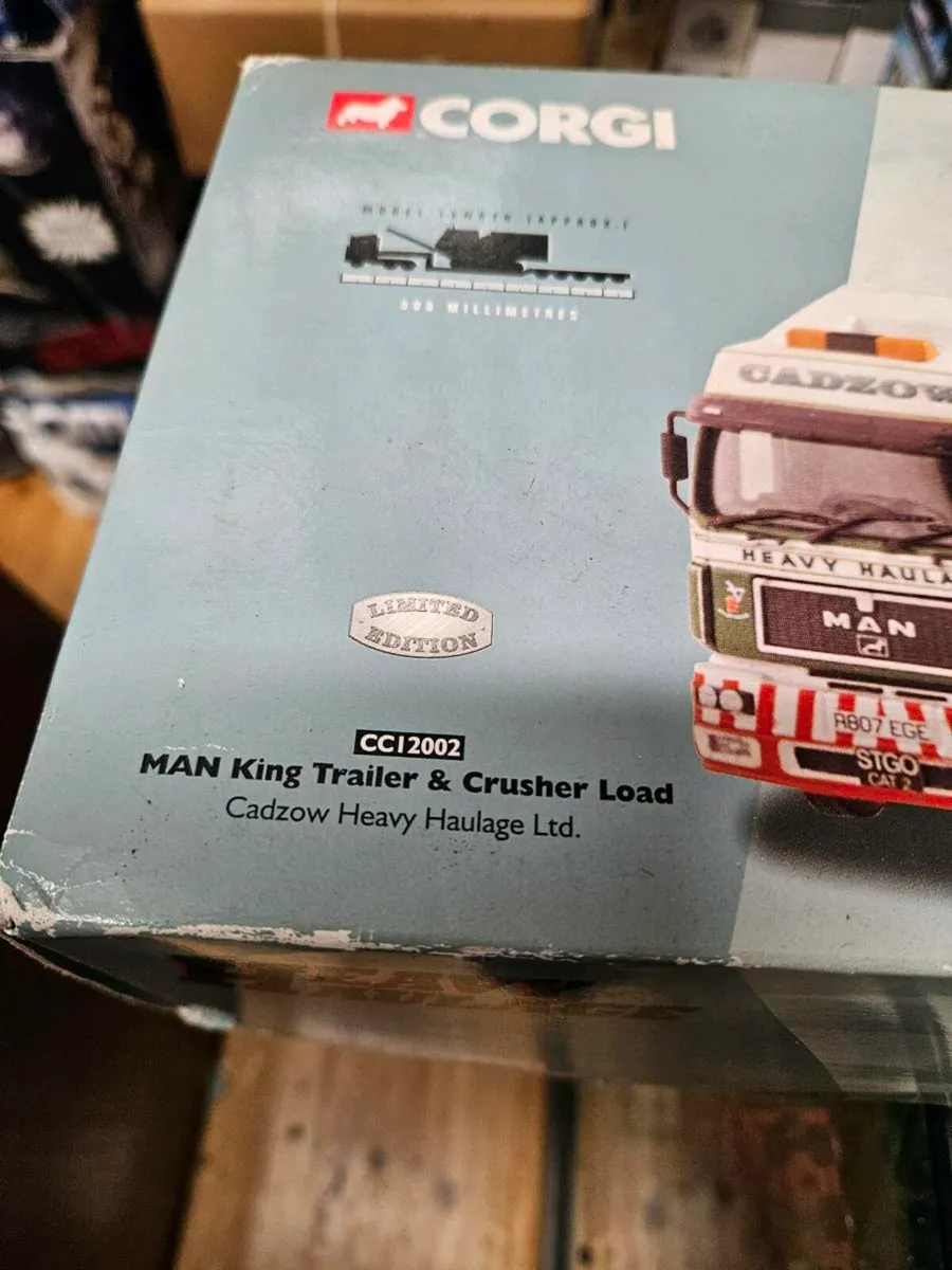 Corgi MAN Tractor Unit and Trailer with Crusher Li - Image 2