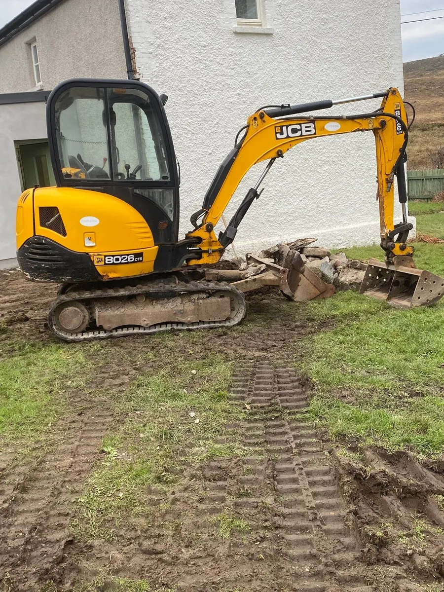 Jcb 8026 mini digger - Image 1