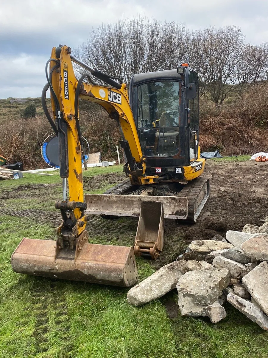 Jcb 8026 mini digger - Image 3